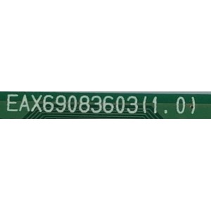 MAIN PARA SMART TV LG 4K (3840 x 2160) CON HDR / NUMERO DE PARTE EBT66491004 / EAX69083603(1.0) / EAX69083603 / G011K039YY / RU12Q9A3Z1 / 65853501 / 31196726 / PANEL NC550DGG-AAGPA / MODELO 55UN7000PUB / 55UN7000PUB.AUSWLKR